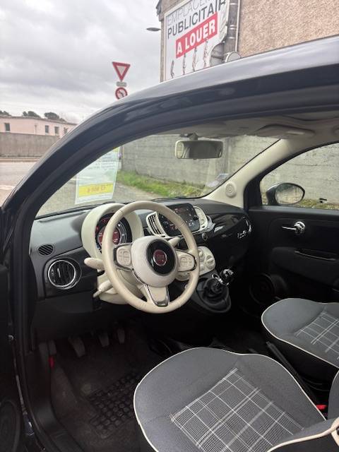 FIAT 500 CAB 1.2L 69CH LOUNDGE
