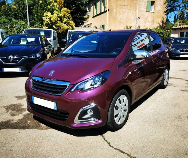 PEUGEOT 108 1.0 VTI 72 STYLE 5 PORTES  OCCASION